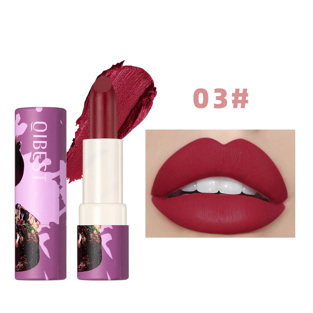 Rouge à lèvres Fantasy 6 couleurs en forme de champignon — maquillage longue tenue, rouge velours sexy, teinte pour les lèvres hydratante, gloss nude, cosmétique pour femmes.
